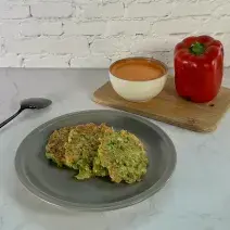 Tortitas de Brócoli con Avena