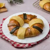 Mini Rosca de Reyes en Air Fryer