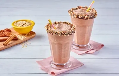 Frappé de Choco Avena con Nuez Frappé de Choco Avena con Nuez