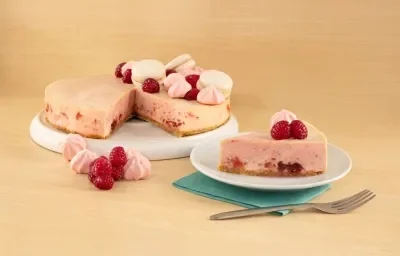 Cheesecake de frambuesa