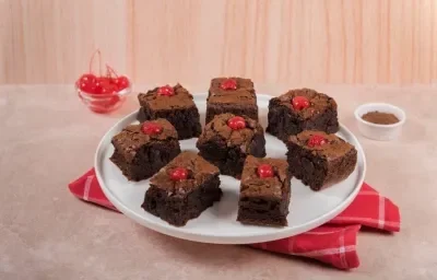Brownie de Chococereza Brownie de Chococereza
