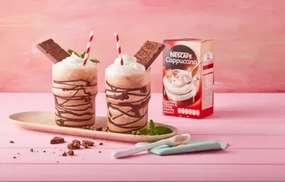 Malteada café-crunch Malteada café-crunch