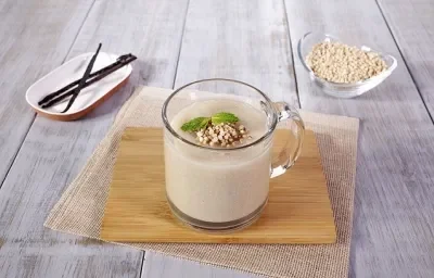 Atole de quinoa con vainilla Atole de quinoa con vainilla