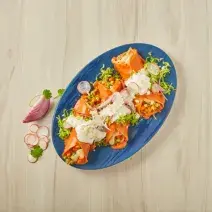 Enchiladas con vegetales