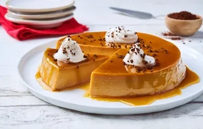 FLAN DE CAFE CON QUESO - MUNDO DEL CAFE