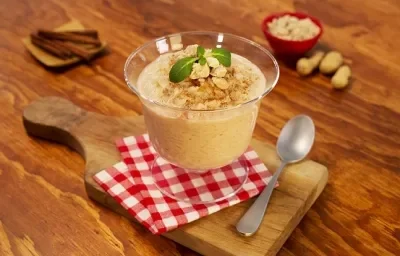 Arroz con leche y mazapán Arroz con leche y mazapán