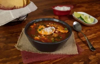Caldo de camarón con jaiba Caldo de camarón con jaiba