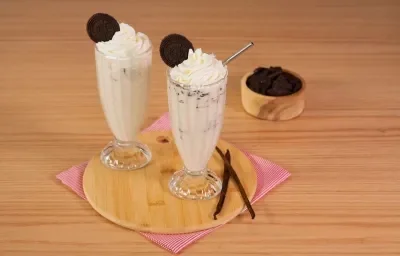 Malteada de cookies & cream