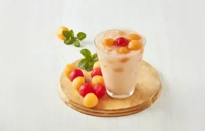 Horchata con semillas de melón