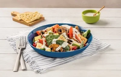 Ensalada de Champiñones con Aguacate Ensalada de Champiñones con Aguacate