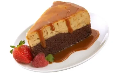 pastel imposible con brownie pastel imposible con brownie