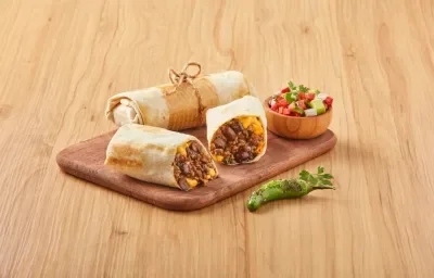 Burritos de carne molida Burritos de carne molida