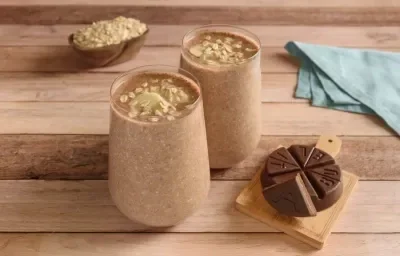Smoothie de Avena con Chocolate Smoothie de Avena con Chocolate