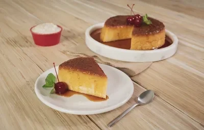 Flan de arroz con leche Flan de arroz con leche
