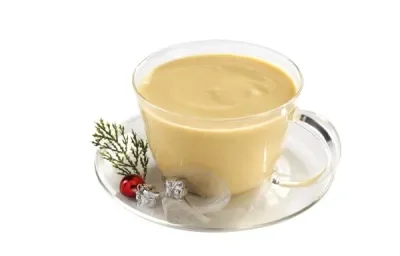 Crema inglesa navideña