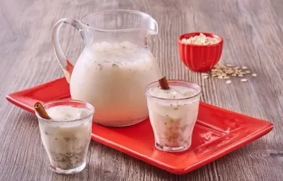 Agua de Avena con Chía