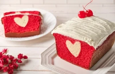 PANQUÉ de CORAZON preparado con Leche Condensada LA LECHERA® PANQUÉ de CORAZON preparado con Leche Condensada LA LECHERA®
