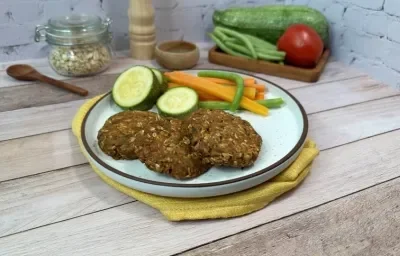 Tortitas de Avena con Atún Tortitas de Avena con Atún