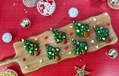 Galletas de Arbolito de Navidad