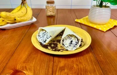 Cono Helado de Galleta y Chocolate NIDO®