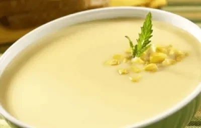 Crema ligera de elote Crema ligera de elote