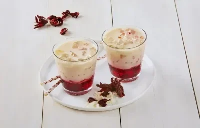 HORCHATA CON JAMAICA
