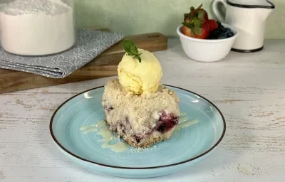 Crumble de Frutos Rojos Crumble de Frutos Rojos