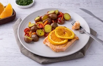 Salmón Agridulce