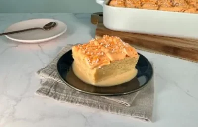 Pastel de 3 Leches Otoñal Pastel de 3 Leches Otoñal