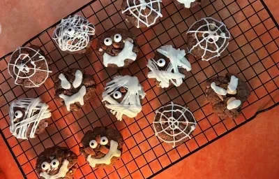 Galletas de Cacao con Nuez Galletas de Cacao con Nuez