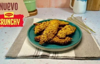 Tiras de Pescado Crujientes