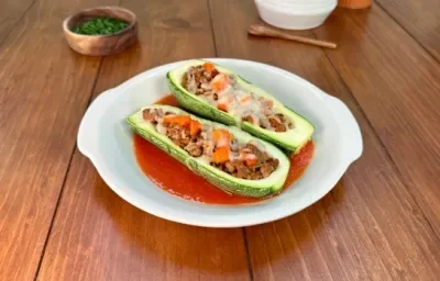 Calabacitas Rellenas