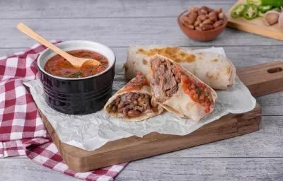 Burritos con Carne Burritos con Carne