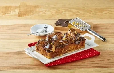 Budín choco naranja