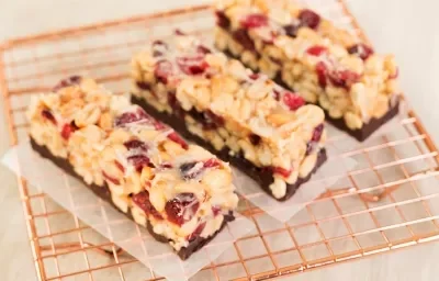 Barra de cacahuate con chocolate