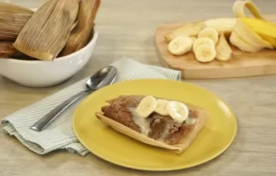 Tamales de choco plátano