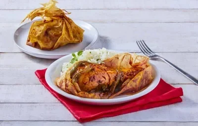 Mixiotes de pollo Mixiotes de pollo