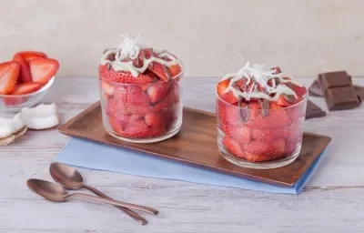 Fresas con Coco Fresas con Coco