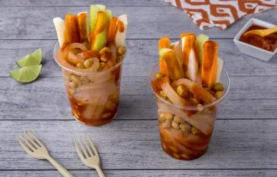 Vasitos de Botana con Cueritos