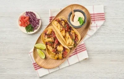 Tacos de Pescado Estilo Baja California