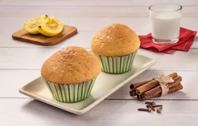 Mantecadas de Guayaba con Canela Mantecadas de Guayaba con Canela