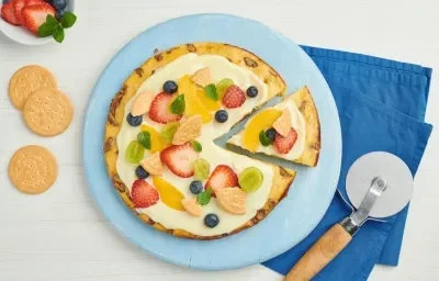 Pizza Dulce al Sartén Pizza Dulce al Sartén