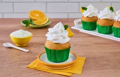 Muffins de naranja