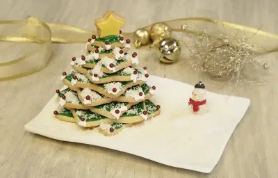Arbolitos de galletas Arbolitos de galletas