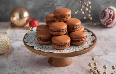 Macarrones de Chocolate Macarrones de Chocolate