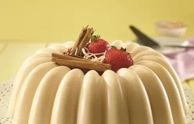 Gelatina de horchata de arroz, deslactosada Gelatina de horchata de arroz, deslactosada