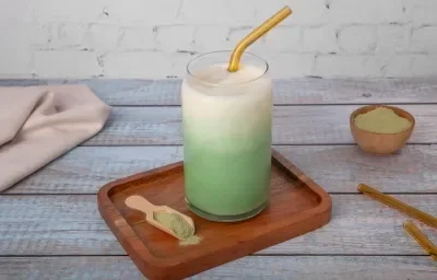 Té Matcha Latte Helado