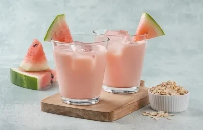 Agua de Sandía con Avena Agua de Sandía con Avena