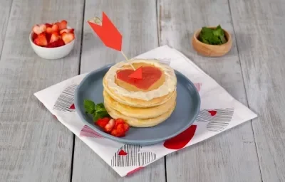 Hot cakes flechados