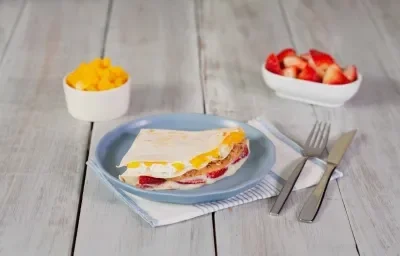 Quesa wrap dulce